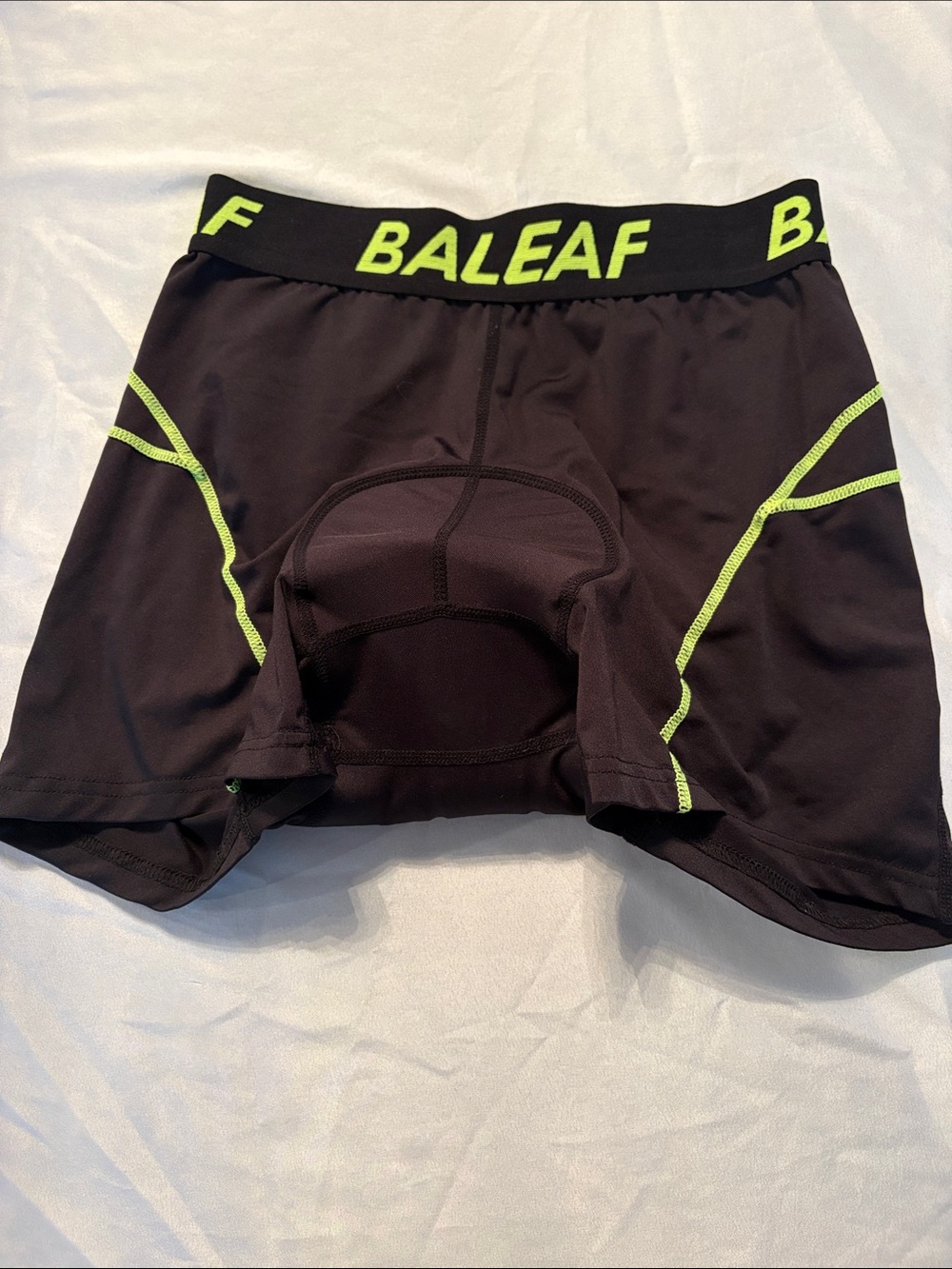 Men’s Baleaf Black Padded Bike Shorts